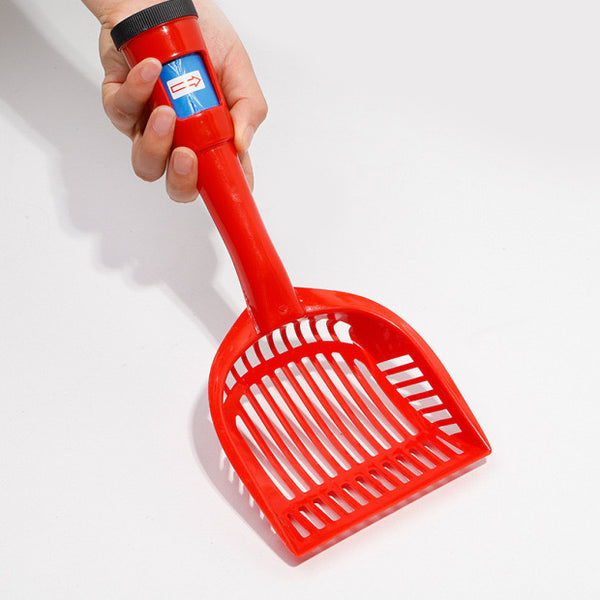 PALA PLASTICO CON ROLLO DE BOLSA