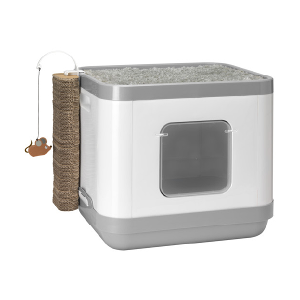 ARENERO MODERNA CAT CONCEPT CON RASCADOR Y CAMA