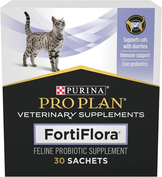 PRO PLAN FORTIFLORA PROBIOTICOS PARA GATOS CAJA X 30
