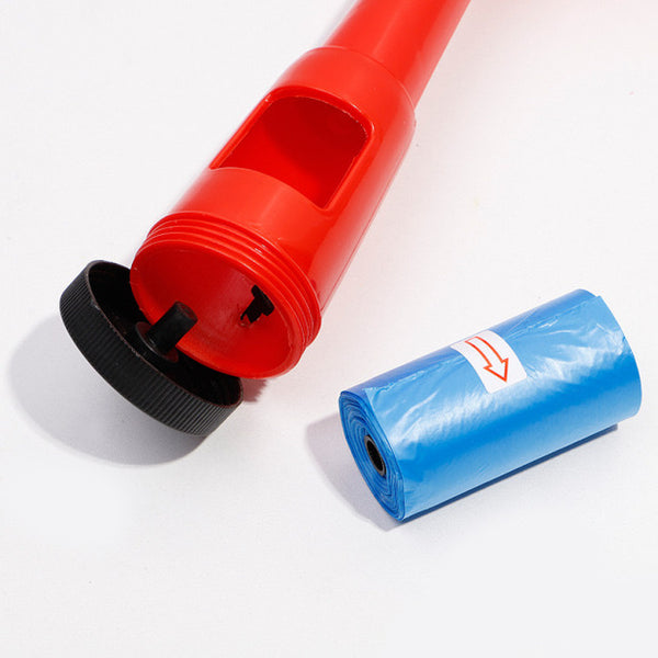 PALA PLASTICO CON ROLLO DE BOLSA