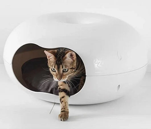 CASA PARA GATOS CAT HOUSE DOONUT MODERNA