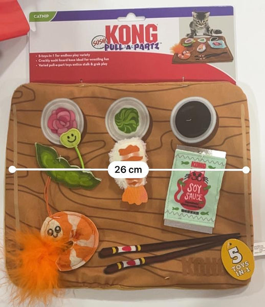 JUGUETE KONG GATO PULL-A-PARTZ™ SUSHI