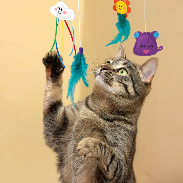 KONG KITTY COLGANTE MOVIBLE MULTICOLOR