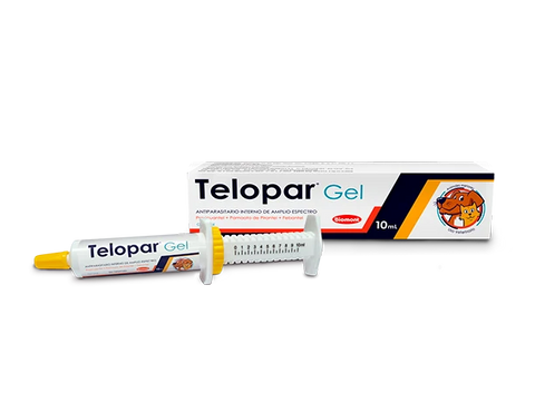 TELOPAR GEL ANTIPARASITARIO GATOS - JERINGA X 10 ML