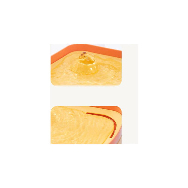 FUENTE DE AGUA PARA GATOS EN FORMA DE QUESO