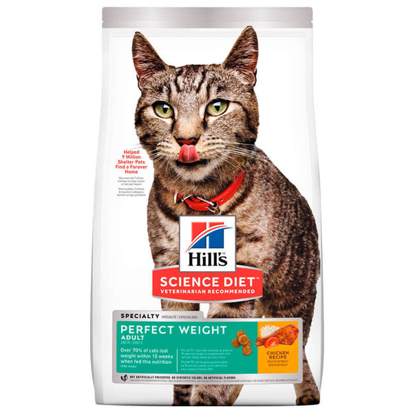 ALIMENTO HILLS ADULTO PERFECT WEIGHT 1.6 KG