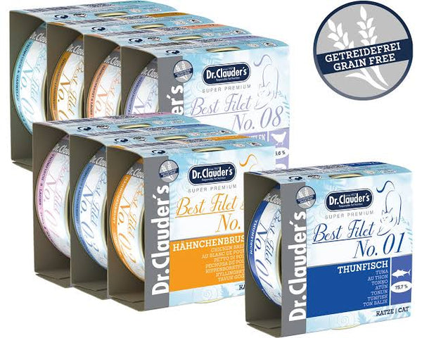 LATA DR CLAUDER'S BEST FILET #03 POLLO Y ATÚN