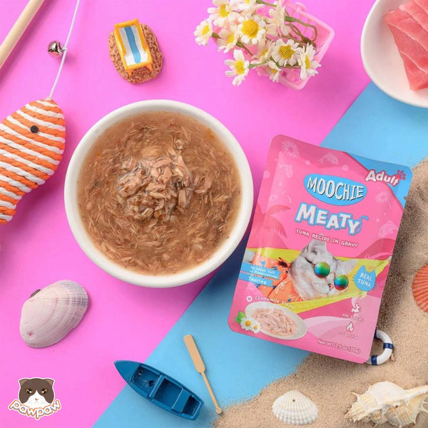 MOOCHIE MEATY ATUN Y MANZANILLA GRAVY