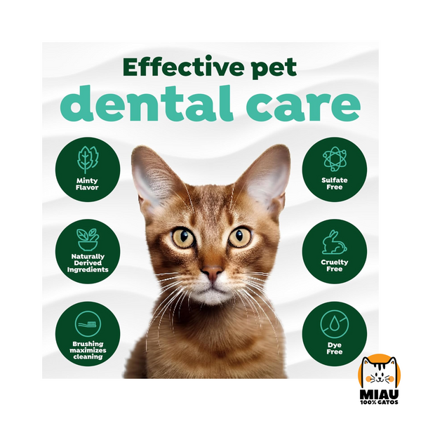 TROPICLEAN GEL DENTAL REMOVEDOR DE PLACA DENTAL PARA GATOS 59 ML