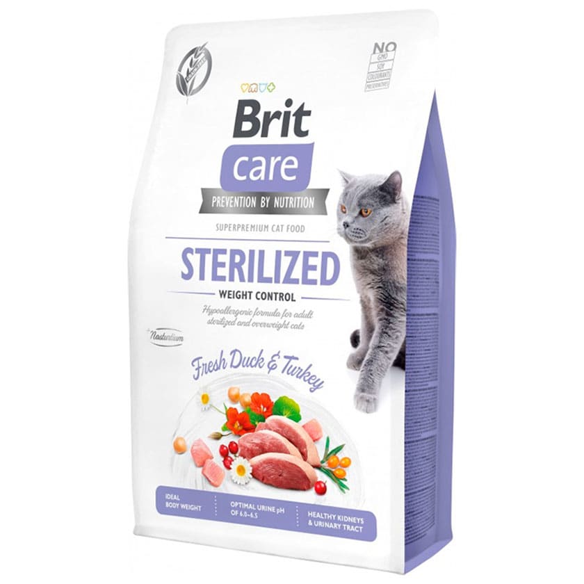 BRIT CARE GATO ESTERILIZADO CONTROL DE PESO