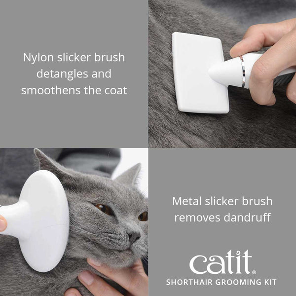 CATIT GROOMING KIT PARA PELO CORTO