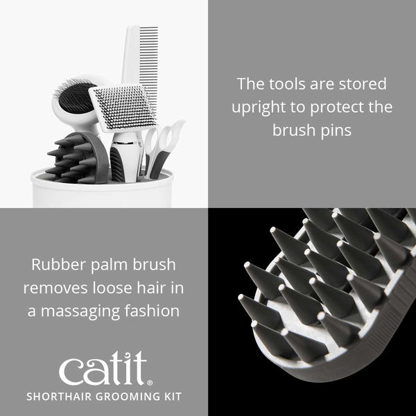 CATIT GROOMING KIT PARA PELO CORTO