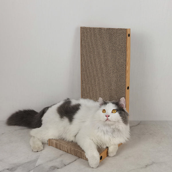 RASCADOR PARA GATOS EN L