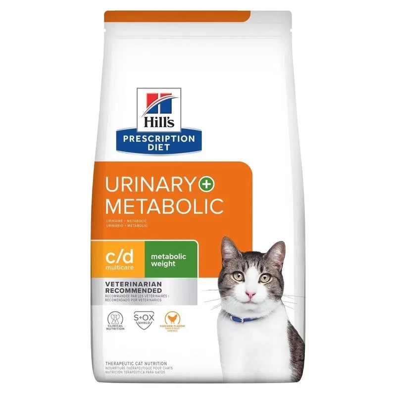 ALIMENTO MEDICADO HILLS URINARY + METABOLIC PARA GATOS
