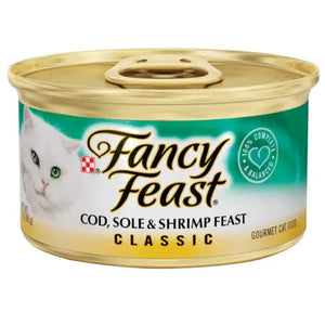 FANCY FEAST CLASSIC PATE LENGUADO DE BACALAO 85 GR