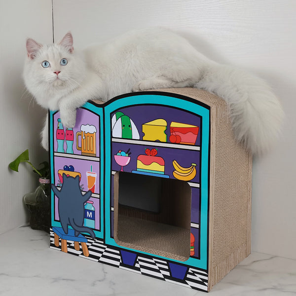 RASCADOR PARA GATOS REFRIGERADORA