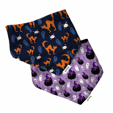 BANDANA HALLOWEEN REVERSIBLE SCARY CAT