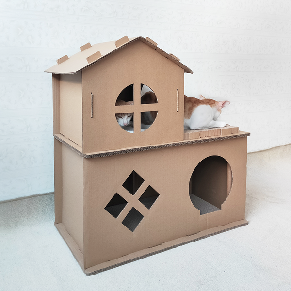 RASCADOR PARA GATOS CASA DUPLEX