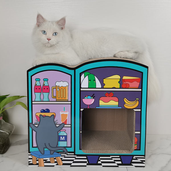 RASCADOR PARA GATOS REFRIGERADORA