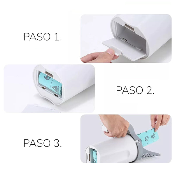 SHOVEL SCOOP - PALA DE ARENA CON ROLLO DE BASURA