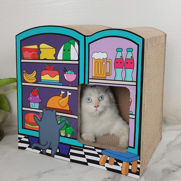 RASCADOR PARA GATOS REFRIGERADORA