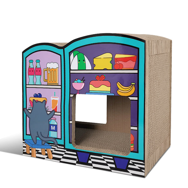 RASCADOR PARA GATOS REFRIGERADORA