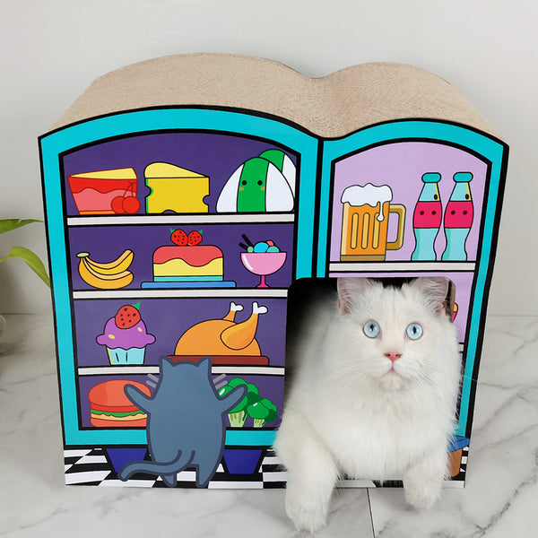 RASCADOR PARA GATOS REFRIGERADORA