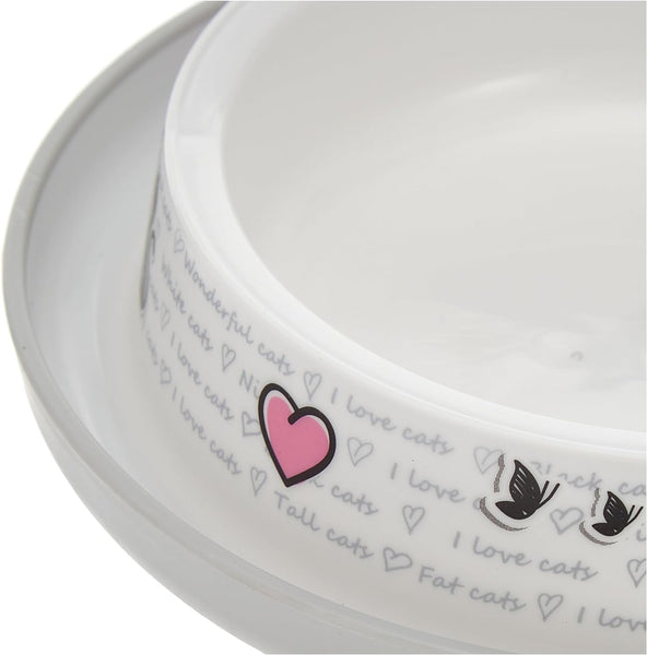 PLATO CATS IN LOVE ANTI HORMIGA 210ML - MODERNA