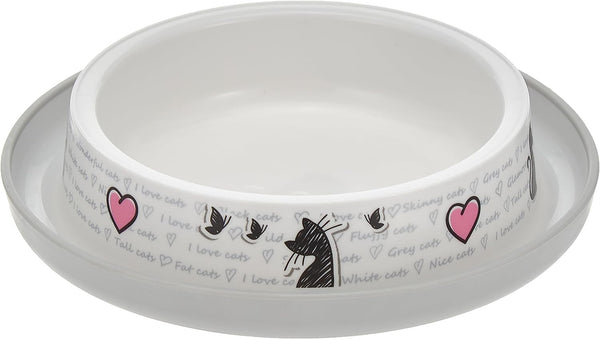 PLATO CATS IN LOVE ANTI HORMIGA 210ML - MODERNA
