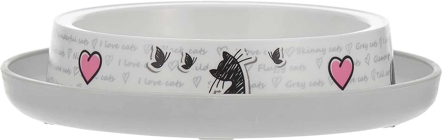PLATO CATS IN LOVE ANTI HORMIGA 210ML - MODERNA