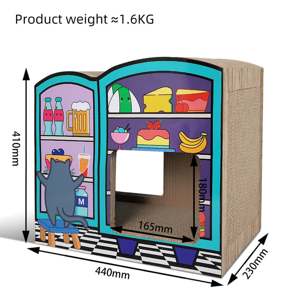 RASCADOR PARA GATOS REFRIGERADORA