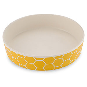 PLATO BAMBOO ANTIFATIGA DE BIGOTES HONEY COMB - BECOPETS