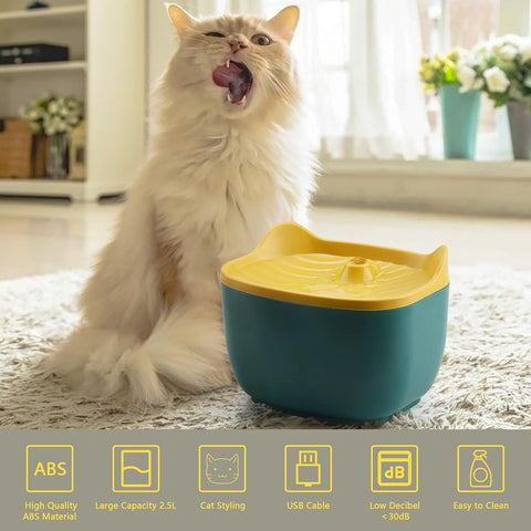 FUENTE DE AGUA PARA GATOS OREJITAS