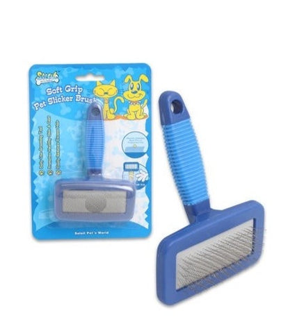CEPILLO SOFT GRIP PET SLICKER