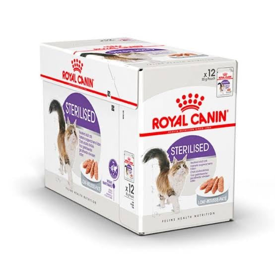 CAJA PATÉ PARA GATOS ESTERILIZADOS ROYAL CANIN