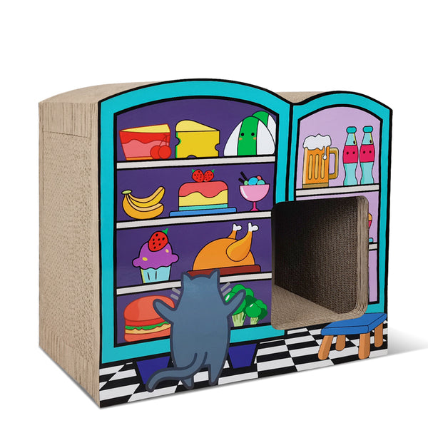 RASCADOR PARA GATOS REFRIGERADORA
