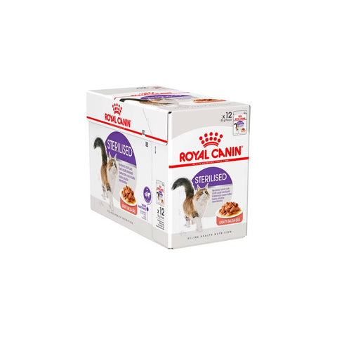 CAJA ROYAL CANIN GRAVY PARA GATOS ESTERILIZADOS