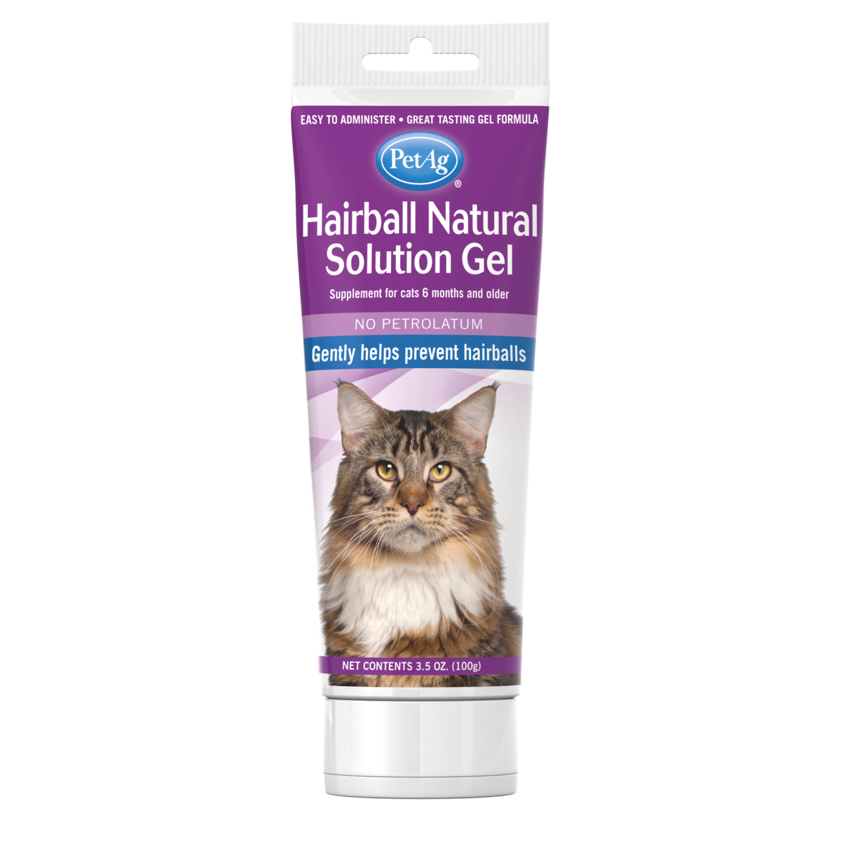 HAIRBALL SOLUTION - SUPLEMENTO EN GEL NATURAL PARA BOLAS DE PELOS GATOS