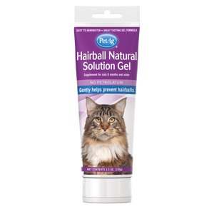 HAIRBALL SOLUTION - SUPLEMENTO EN GEL NATURAL PARA BOLAS DE PELOS GATOS