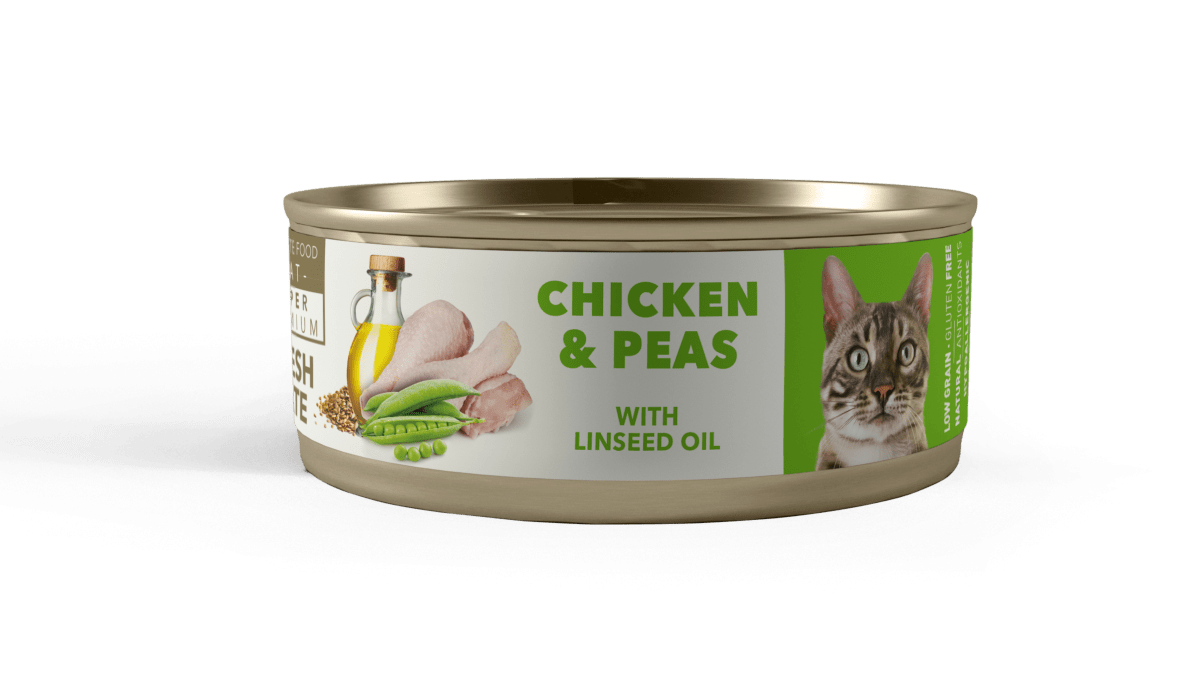 LATA AMITY - CHICKEN AND PEAS ADULT CAT 80 GR