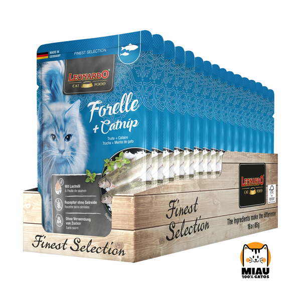 PROMO LEONARDO SACHET 85 GR X CAJA DE 16 UNIDADES