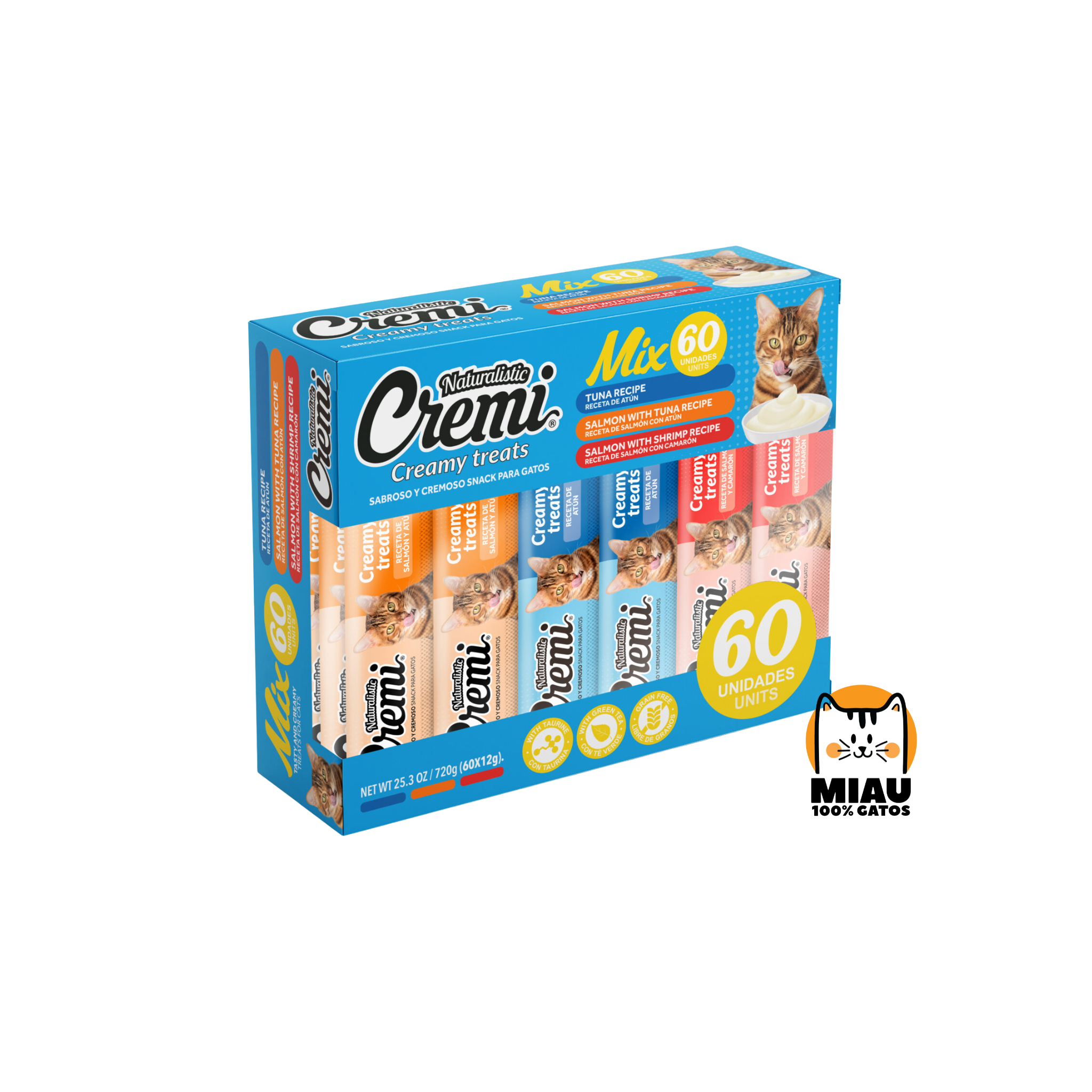 CREMI BOX SEA FOOD MIX - 60 TUBOS