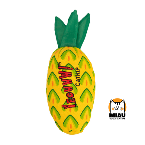 YEOWWW! - PINEAPPLE RELLENA 100% CATNIP ORGANICO