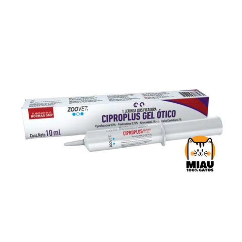 CIPROPLUS GEL OTICO X 10 ML