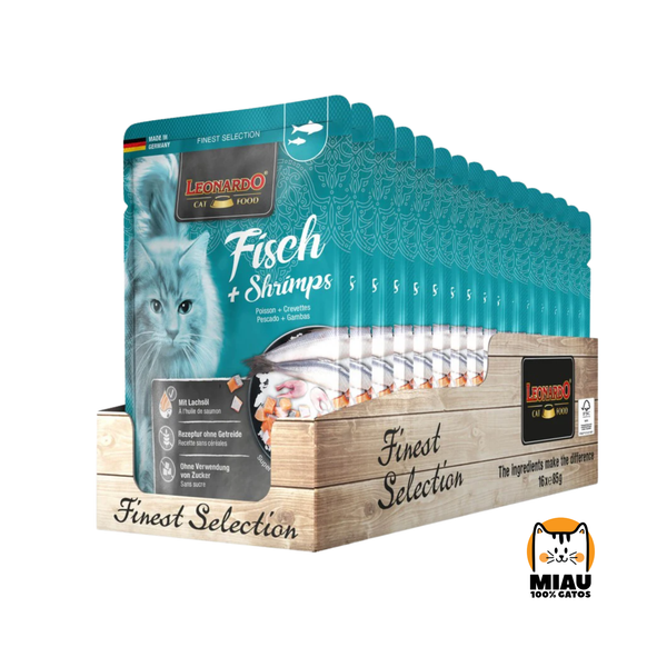 PROMO LEONARDO SACHET 85 GR X CAJA DE 16 UNIDADES