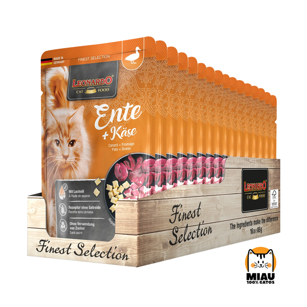 PROMO LEONARDO SACHET 85 GR X CAJA DE 16 UNIDADES