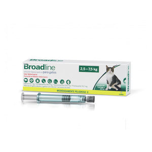 ANTIPULGAS BROADLINE GATO LARGE 2.5 a 7.5 KG
