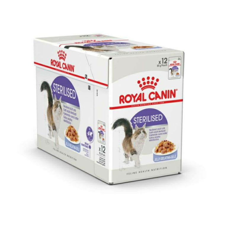 CAJA ROYAL CANIN JELLY PARA GATOS ESTERILIZADOS