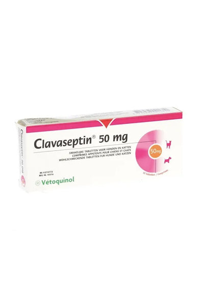 CLAVASEPTIN 50 MG X 10 PASTILLAS