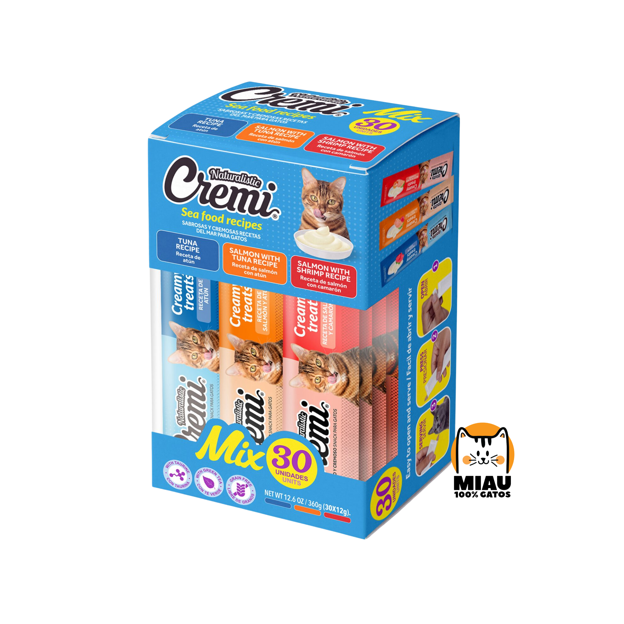 CREMI BOX MIX RECETAS MARINAS - 30 TUBOS
